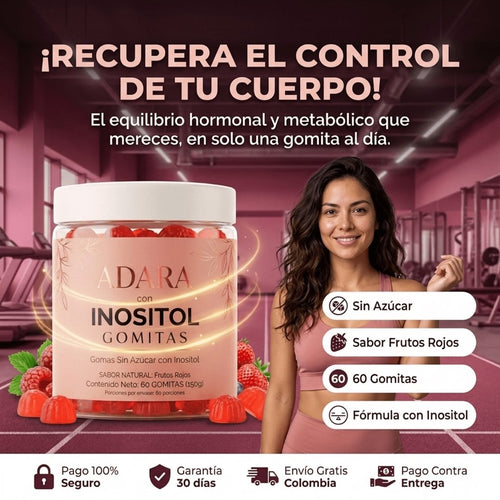 Gomitas de Inositol Adara